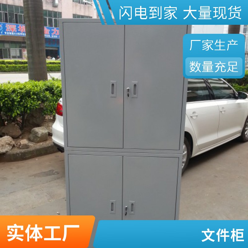 四门办公文件柜生产厂家 办公室钢制资料柜可定制，打造高效安全办公空间